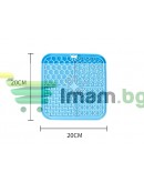 Силиконова подложка антистрес за безопасно хранене за домашни любимци 20см